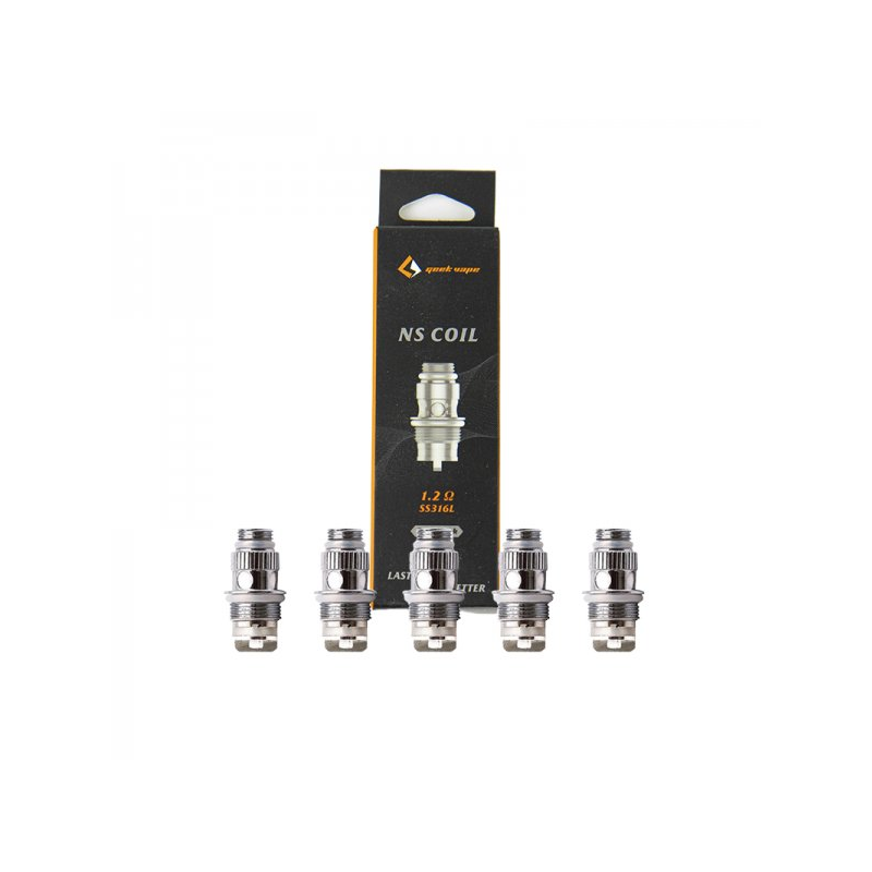 Résistances SS316L NS 1.2Ω pour Frenzy – Geekvape (Pack de 5)