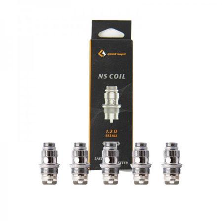 Résistances SS316L NS 1.2Ω pour Frenzy – Geekvape (Pack de 5)