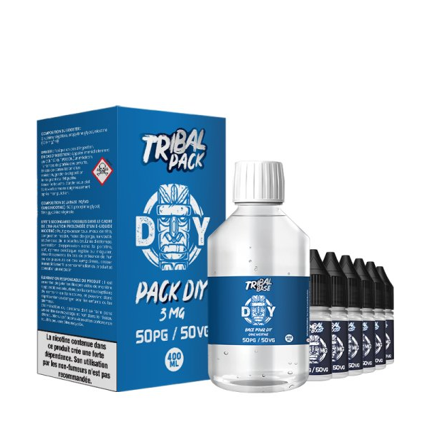Pack DIY 50PG / 50VG 400ml – Tribal Force 03Mg