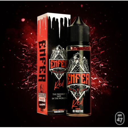 Red 0mg 50ml - ENFER