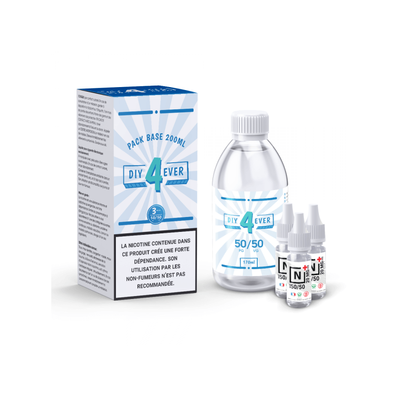 DIY4EVER 200ml 50PG/50VG - N+ 3mg nicotine - DIY4EVER