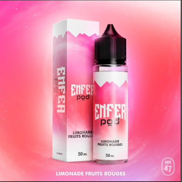 Limonade Fruits Rouges 0mg 50ml - ENFER POD by ENFER