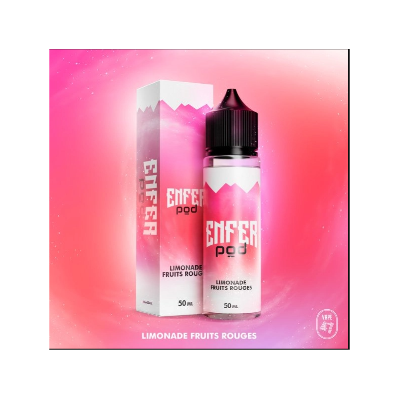 Limonade Fruits Rouges 0mg 50ml - ENFER POD by ENFER