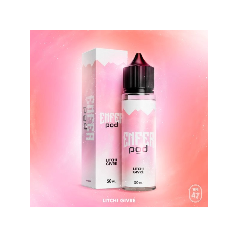 Litchi Givré 0mg 50ml - ENFER POD by ENFER