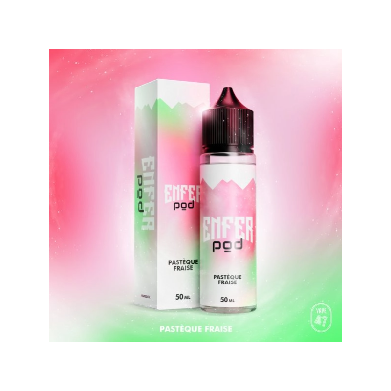 Pastèque Fraise 0mg 50ml - ENFER POD by ENFER