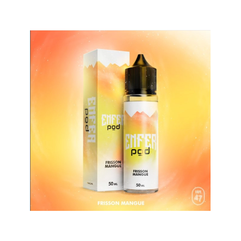 Frisson Mangue 0mg 50ml - ENFER POD by ENFER