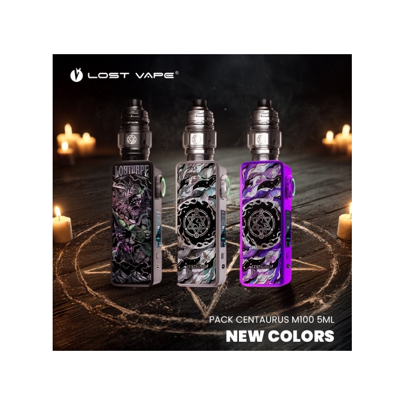 Pack Centaurus M100 5ml New Colors - Lost Vape