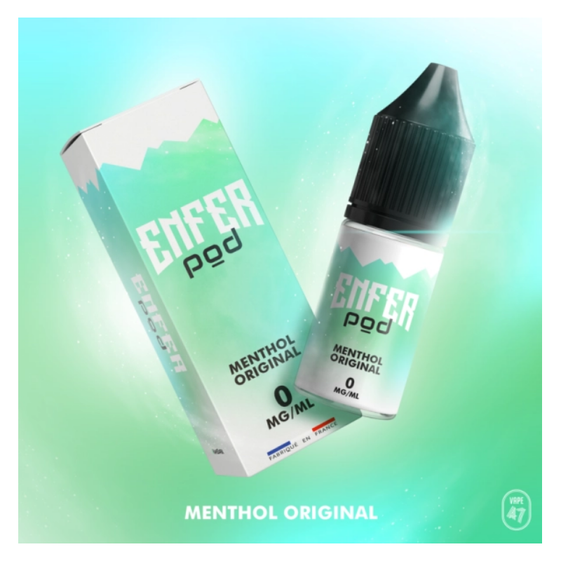 Menthol Original 10ml - ENFER POD by ENFER